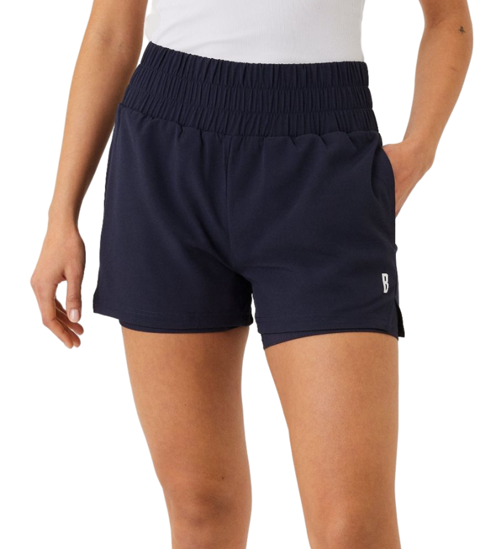 Женские теннисные шорты Bjorn Borg Ace Shorts - night sky