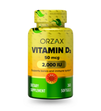 Орзакс Витамин Д3 2000, Vitamin D3 2000 ME