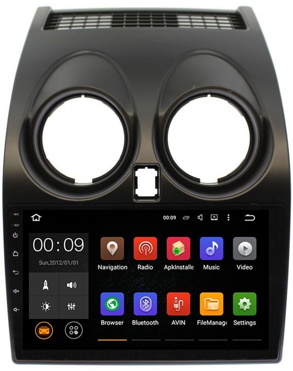 Магнитола для Nissan Qashqai J10 2006-2013, Dualis - Roximo RX-1209 Android 13, ТОП процессор, 8/128, SIM-слот