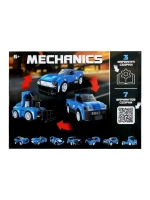 Конструктор машина 10 в 1 UNICON Mechanics, 208 деталей, 6+