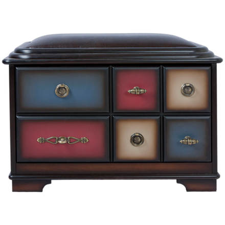 Банкетка Пандора 1 с обувницей Орех Mix