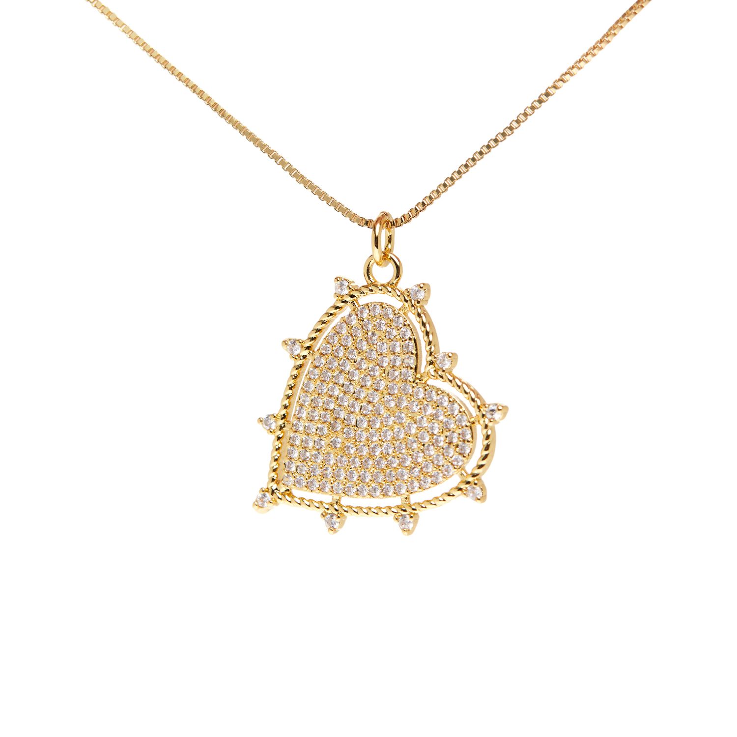 Колье Spicy Crystal Love Necklace