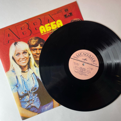Винтажная виниловая пластинка LP ABBA АББА Mamma Mia (СССР 1977) SOS