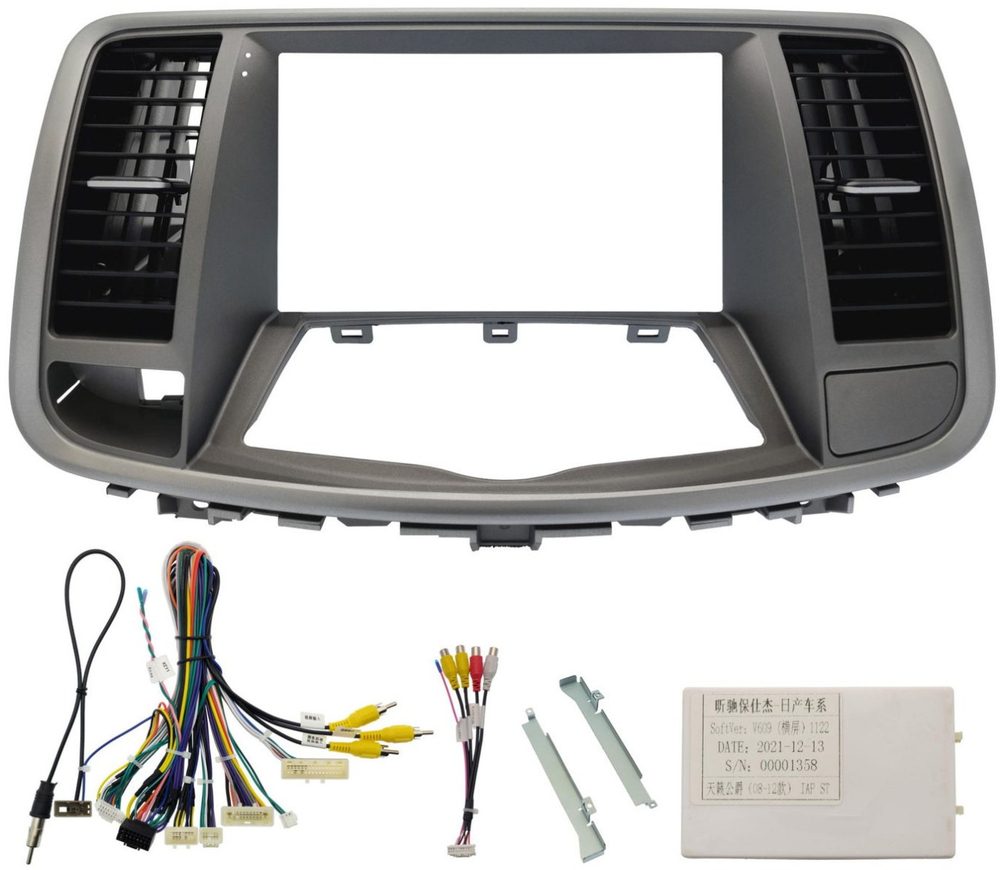 Магнитола для Nissan Teana J32 2008-2013 (ШГУ цветной, рамка тип 2) - Teyes SPRO+ монитор 9" IPS на Android 10, ТОП процессор, 4+32Гб, 4G SIM-слот