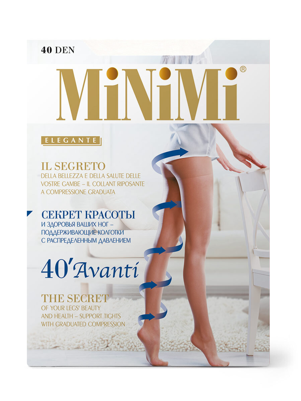 MiNiMi Elegante Avanti 40 (утяжка по ноге)