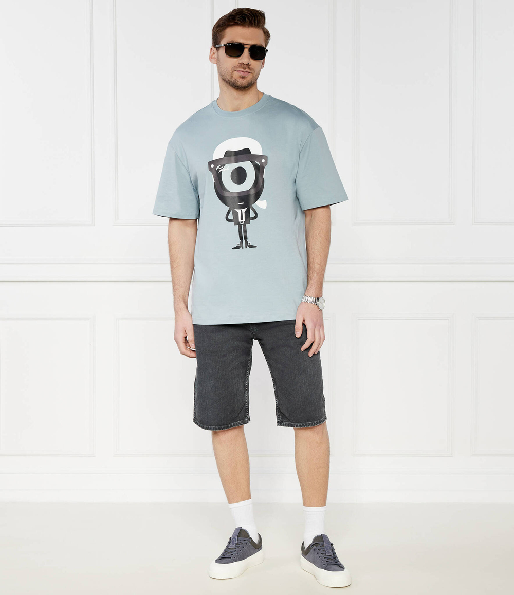 Футболка Karl Lagerfeld - голубой(755098 542270)