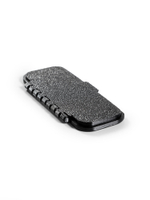 Стоматологический дорожный контейнер для 2-х зубочисток с нитью — флоссеров, черный