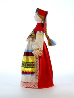 Кукла в девичьем костюме Тамбовской губернии