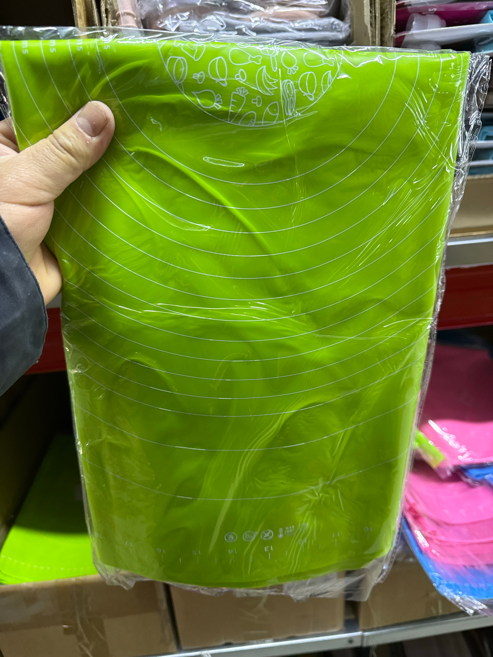 Коврик силиконовый 70×70