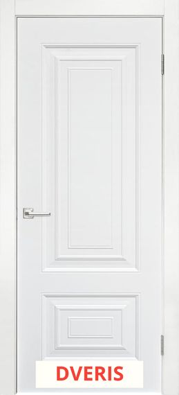 Межкомнатная дверь Мадрид ПГ (Белая Эмаль)