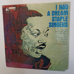 Винтажная виниловая пластинка LP The Staple Singers I Had A Dream (USA 1968) (Sealed)