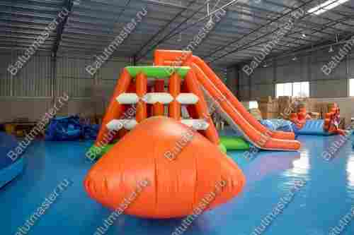 Катапульта Блоб с вышкой «Аква энергия» 12×3,5×4 м, блоб 6×2 м