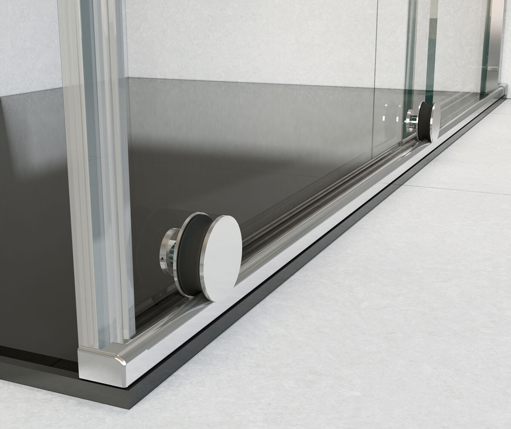 Душевой уголок Arno VSR-1A9015CL, 1500*900, хром, стекло прозрачное