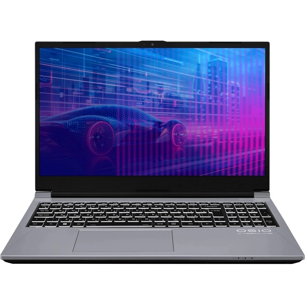 Ноутбук CyberLine C150i-002 15.6"(1920x1080 IPS (матовый, 144Hz) )/Intel Core i5 12600H(2.7Ghz)/16384Mb/512PCISSDGb/noDVD/Ext:nVidia GeForce RTX4050(6144Mb)/Cam/BT/WiFi/52.6WHr/war 1y/2.1kg/Titan/noOS + не МПТ