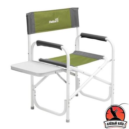 Кресло директорское с отк.стол. серый/зеленый (Т-HS-DC-95200T-GG) Helios (0)