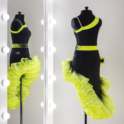 LA 016-01 Спортивное бальное платье для Латины (latina dress)