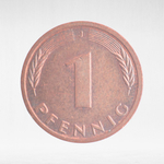 Germany, 1 Pfennig, 1994, (Hamburg Mint - "J"), VF