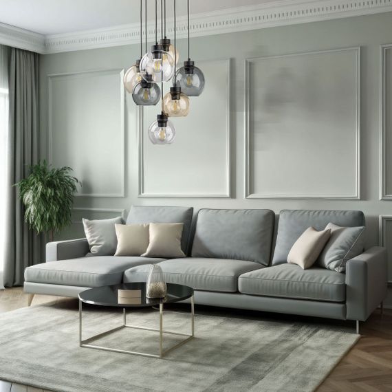 Подвесная люстра TK Lighting 10246 Cubus