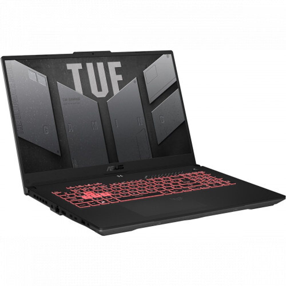 Ноутбук ASUS TUF Gaming A17 FA707RM-HX031, 17.3&amp;quot; (1920x1080) IPS 144Гц/AMD Ryzen 7 6800H/16ГБ DDR5/1ТБ SSD/NVIDIA GeForce RTX 3060 6ГБ/Без ОС, серый [90NR0972-M001N0]