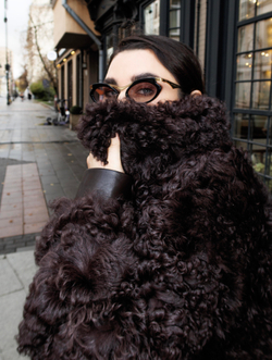 Дубленка "Спелый Каштан"