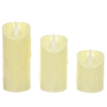 Сувенир с подсветкой «Свеча - Сказка» 5*7/9/12,5 см (набор 3 шт)