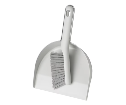 ПЕППРИГ PEPPRIG Щетка и совок, серый