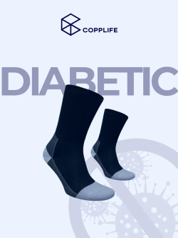 Носки COPPLIFE DIABETIC с ослабленной резинкой