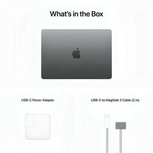 Ноутбук Apple MacBook Air 13' m2 16GB RAM, 256GB SSD, Space Gray