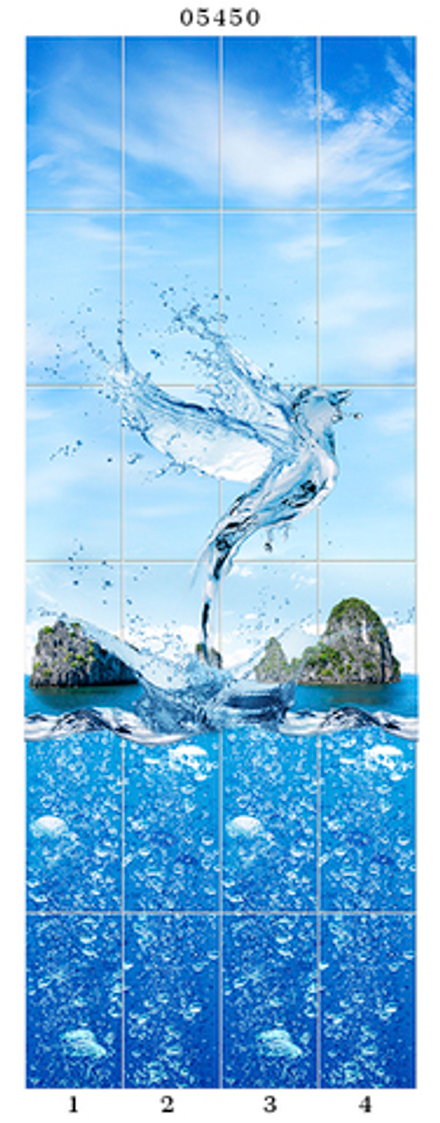 Панель из ПВХ Panda "Всплеск эмоций" арт.05450