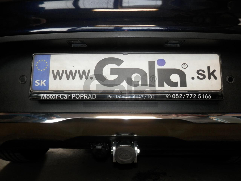 Оцинкованный фаркоп на Mercedes GLC-Class x253 2015-2022 (без электрики), Galia M145C