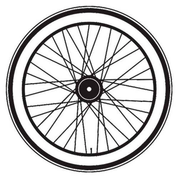 Исправление восмёрки колеса (осевое биение)