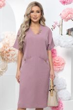 Платье "Асель" (пудра) П5518 LT Collection