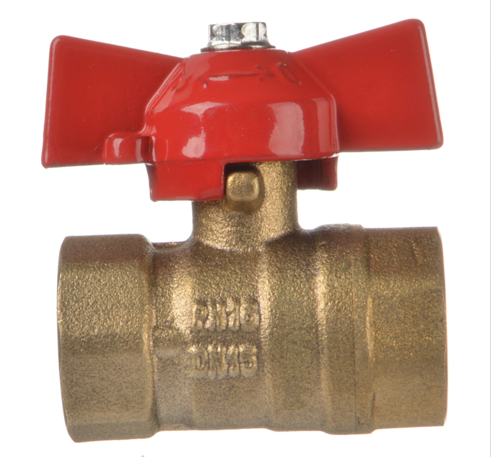 Кран шаровый Expromt 1/2" в/в бант. Ex 10414