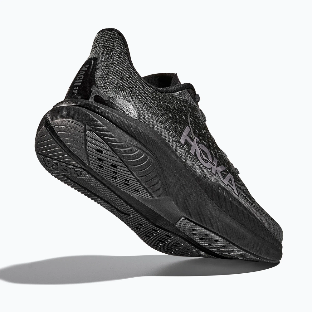 Женские кроссовки для бега HOKA Mach 6 black/fuchcsia