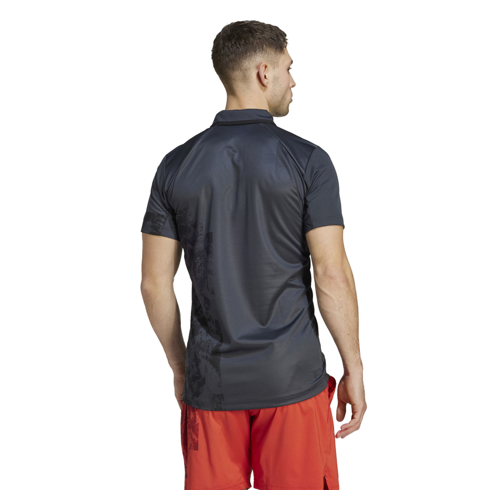 Мужское теннисное поло adidas Paris Freelift Polo Men - Dark Grey