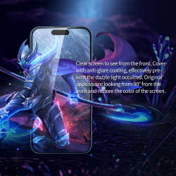 Стекло "Антишпион" от Nillkin для смартфона iPhone 14 Pro, серия Guardian Privacy Tempered Glass Screen Proetector