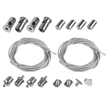 Набор тросов ЭРА 6060-5 2м для подвеса для профиля 6060 4шт