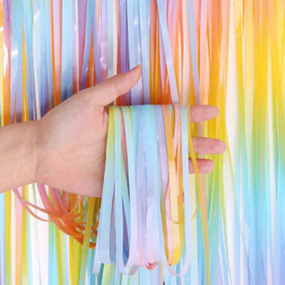 Занавес Дождик, Макаронс Разноцветный, 2*1 м