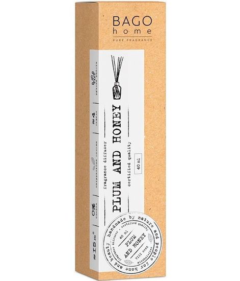 Слива и мед, ароматический диффузор, Bago home