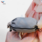 Чехол с открытой кистью на аппарат Илизарова. Ткань Бязь. Цвет изделия -серый, молния черная. Размер PPO 4