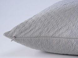 Подушка декоративная 45х45 Claire Batiste Durance серая