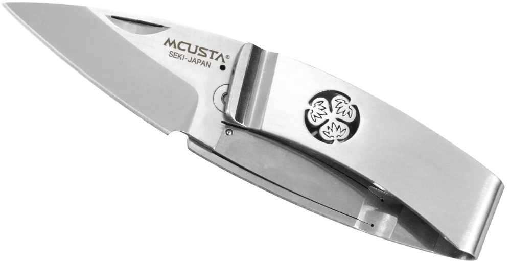 Mcusta - Нож складной Mcusta Money Klip Aoi AUS8 5см / артикул   MC-0081  / GTIN 4964496600570