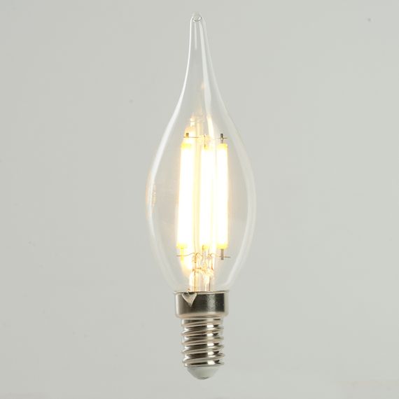 Лампа светодиодная Feron.PRO LB-1218 Свеча на ветру E14 1280LM 8W 175-265V 2700K 51265