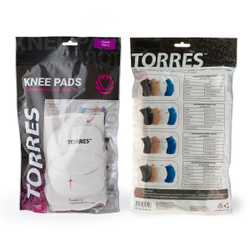 Наколенники спортивные TORRES Classic PRL11016S-01, размер S, белые