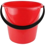 Ведро пластиковое без крышки 5л красное