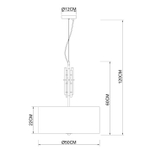 Подвесная люстра Arte Lamp TAYGETA A4097SP-5CC