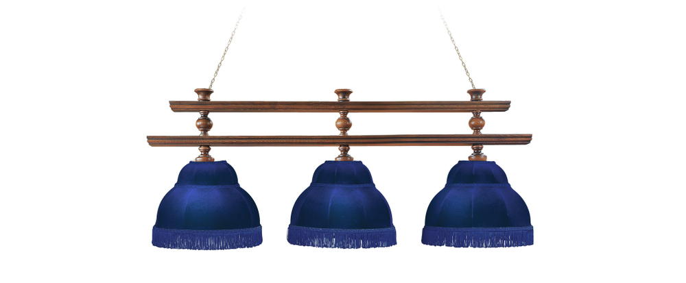 Лампа Ливерпуль Люкс 3 плафона - ясень