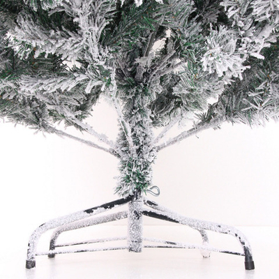 Елка «Зимняя метель» 210 см, ПВХ+леска с белым напылением (970 веток)