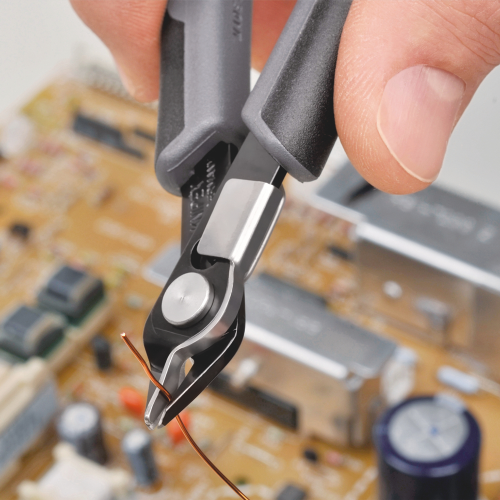 Electronic Super Knips® ESD чернёные 125 мм 7871125ESD