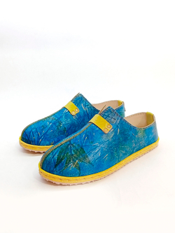Слипоны кожаные "Ecoprint"